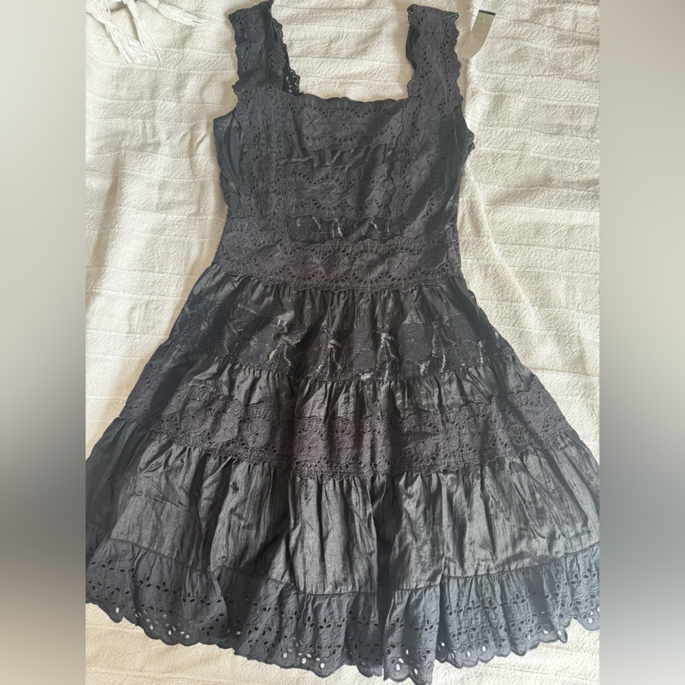 Elegant Black Lace Dress